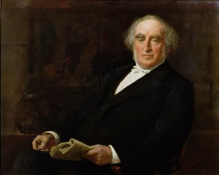 Porträt von Professor James Legge, erster Oxford-Professor für Chinesisch und Mitglied des Corpus Christi College, Oxford